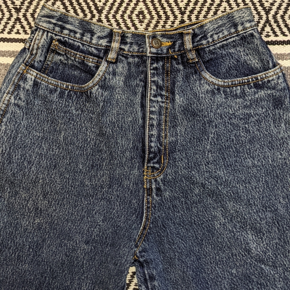 90s VINTAGE || Rio Denim Jeans || High Rise - Picture 3 of 7